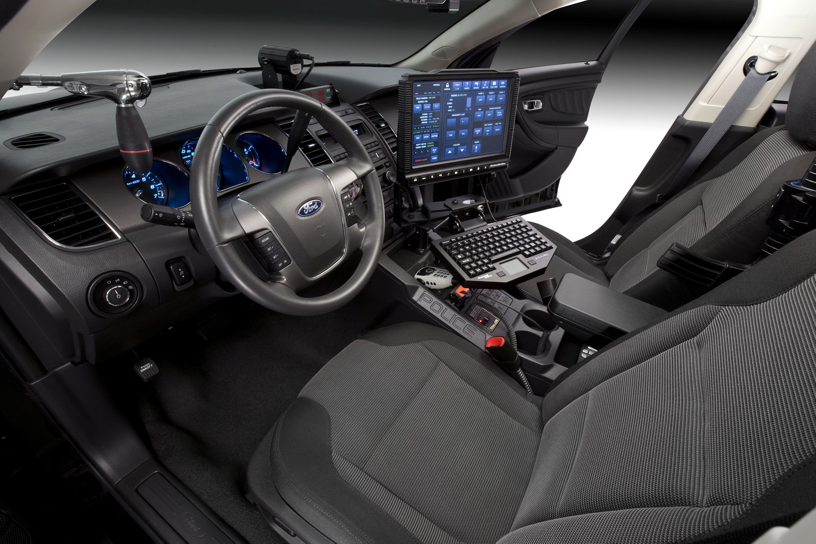 Modern Police Cars and Technology